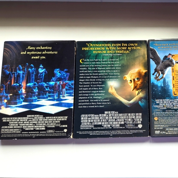Harry Potter Movies 1-4 DVDs - Picture 5 of 5